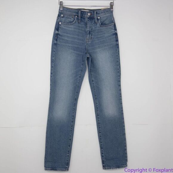 NEW Madewell High-Rise Slim Boyjean in Neal Wash: TENCEL™ Denim, 23 - Picture 3 of 16